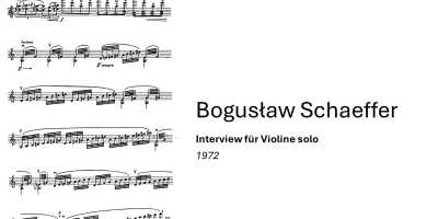 Bogusław Schaeffer - video thumbnail